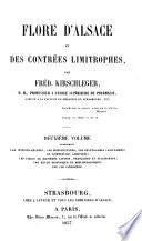 Flore d'Alsace et les contrées limitrophes: Les monochlamydées, les monocotylées, les cryptogames vasculaires