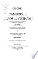 Flore du Cambodge, du Laos et du Vietnam