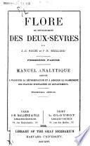 Flore du départment des Deux-Sèvres