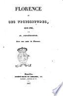 Florence et ses vicissitudes 1215-1790 par M. Delecluze