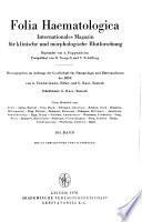 Folia haematologica