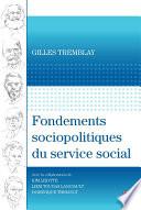 Fondements sociopolitiques du service social
