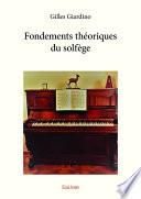 Fondements théoriques du solfège