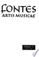 Fontes Artis Musicae