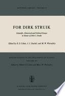 For Dirk Struik