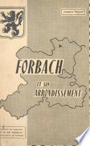 Forbach et son arrondissement