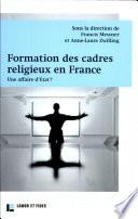 Formation des cadres religieux en France