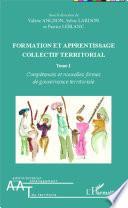 Formation et apprentissage collectif territorial (Tome 1)