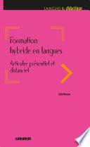 Formation hybride en langues - Articuler présentiel et distanciel - Ebook