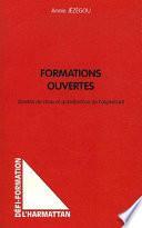 Formations ouvertes