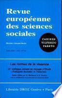 Formes de la violence. IXe colloque annuel du Groupe d'étude Pratiques Sociales et Théories (les)