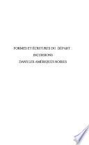 Formes et écritures du départ