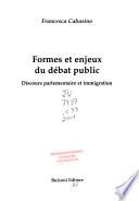 Formes et enjeux du débat public