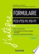 Formulaire PCSI-PTSI-PC-PSI-PT - 7e éd.