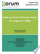 Forum 149 : Santé au travail et travail social : les risques du métier