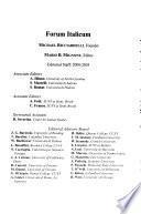 Forum Italicum