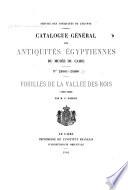 Fouilles de la vallée des rois (1898-1899)