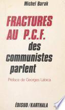 Fractures au P.C.F.