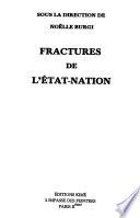 Fractures de l'Etat-Nation
