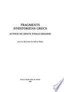 Fragments d'historiens grecs