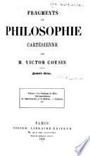 Fragments de philosophie ...: Moderne