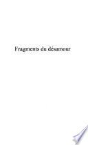 Fragments du désamour