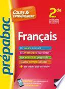 Français 2de - Prépabac Cours & entraînement