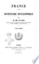 France dictionnaire encyclopédique par m. Ph. Le Bas