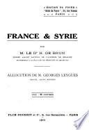 France et Syrie