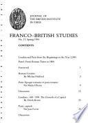 Franco-British Studies