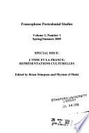 Francophone Postcolonial Studies