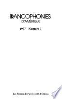 Francophonies d'Amérique