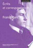 Frantz Marc, Ecrits et correspondances