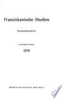 Franziskanische Studien