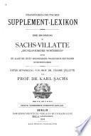 Französisch-deutsches Supplement-Lexikon
