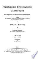 Französisches etymologisches Wörterbuch: A-Z