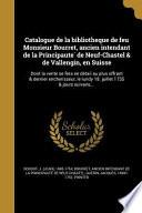 FRE-CATALOGUE DE LA BIBLIOTHEQ