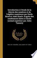 FRE-INTRO A LETUDE DE LA THEOR