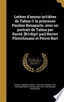 FRE-LETTRES DAMOUR IN(C)DITES