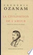 Frédéric Ozanam et la civilisation de l'amour