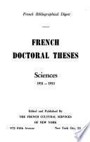 French Bibliographical Digest