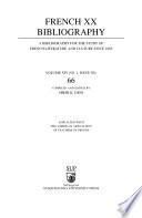 French XX Bibliography, issue #66