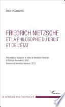 Friedrich Nietzsche et la philosophie du droit et de l'Etat