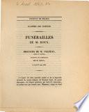 Funérailles de M. Roux