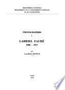 Gabriel Fauré