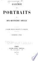 Galerie de portraits du dix-huitième siècle