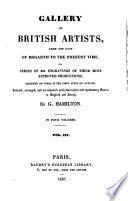 Galerie des artistes anglais, depuis hogarth jusqu'à nos jours. ...