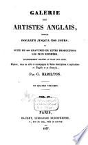 Galerie des artistes anglais, depuis hogarth jusqu'à nos jours. ...