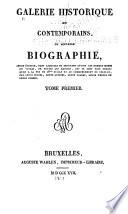 Galerie historique des contemporains, ou Nouvelle biographie