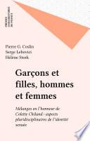 Garçons et filles, hommes et femmes